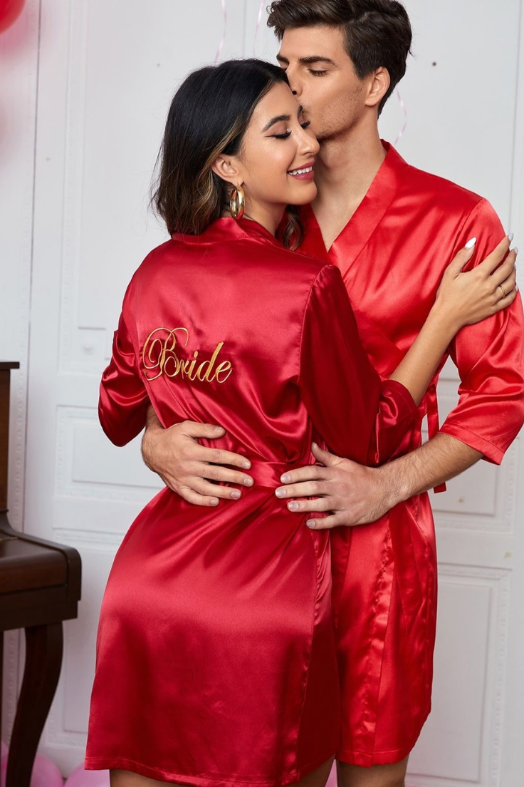 Bata Duo Romance esposos